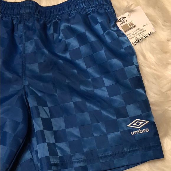 checkerboard soccer shorts
